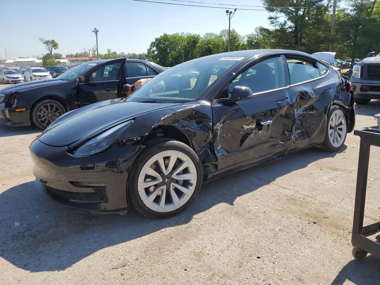 2022 TESLA MODEL 3  VIN:5YJ3E1EB4NF209782