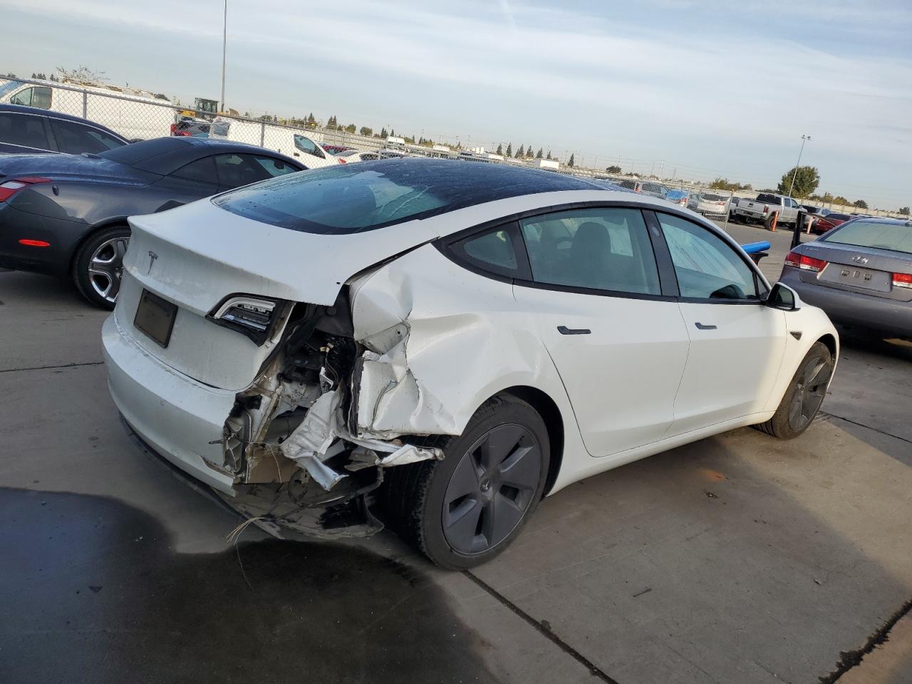 2022 TESLA MODEL 3  VIN:5YJ3E1EA0NF345432