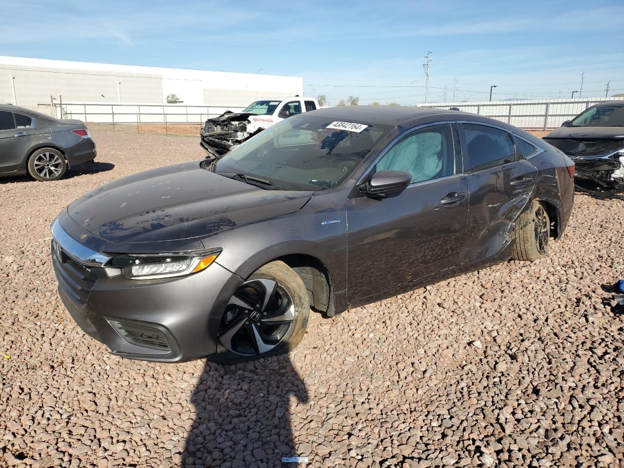 2022 HONDA INSIGHT EX VIN:19XZE4F56NE002966