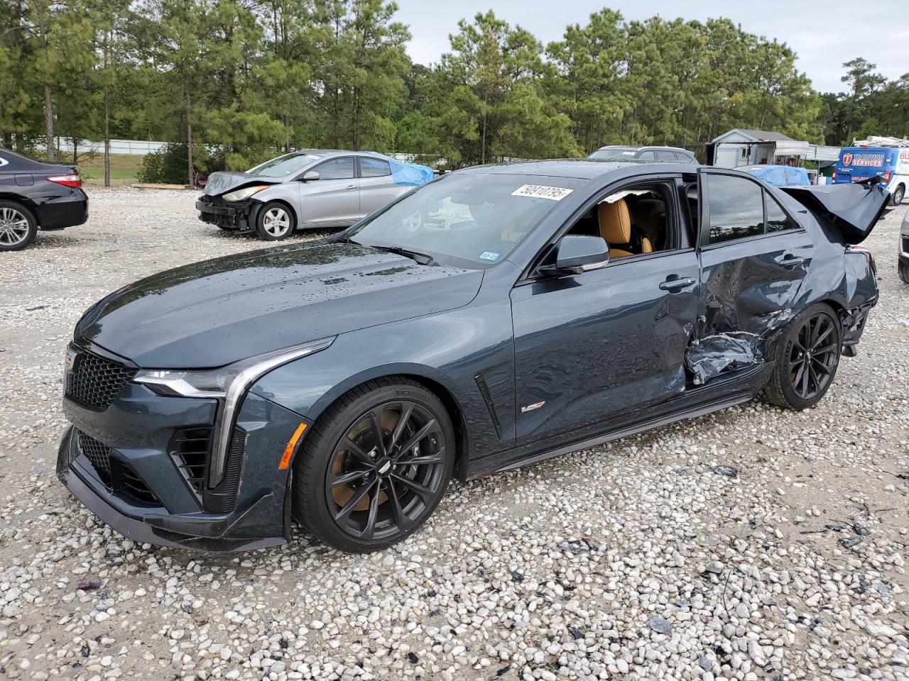 2022 CADILLAC CT4-V BLACKWING VIN:1G6DL5RP7N0260007