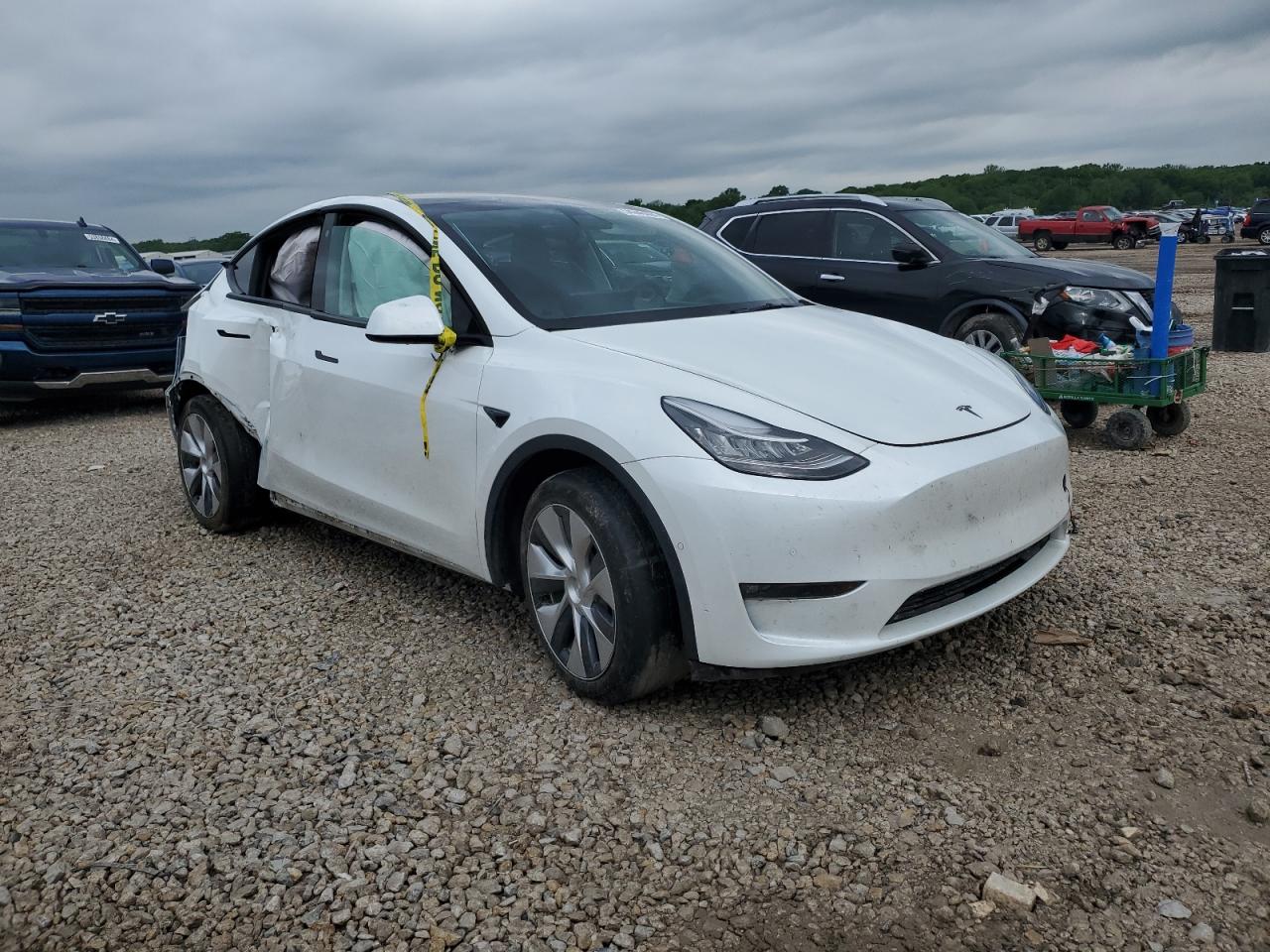 2022 TESLA MODEL Y  VIN:7SAYGAEE4NF314125