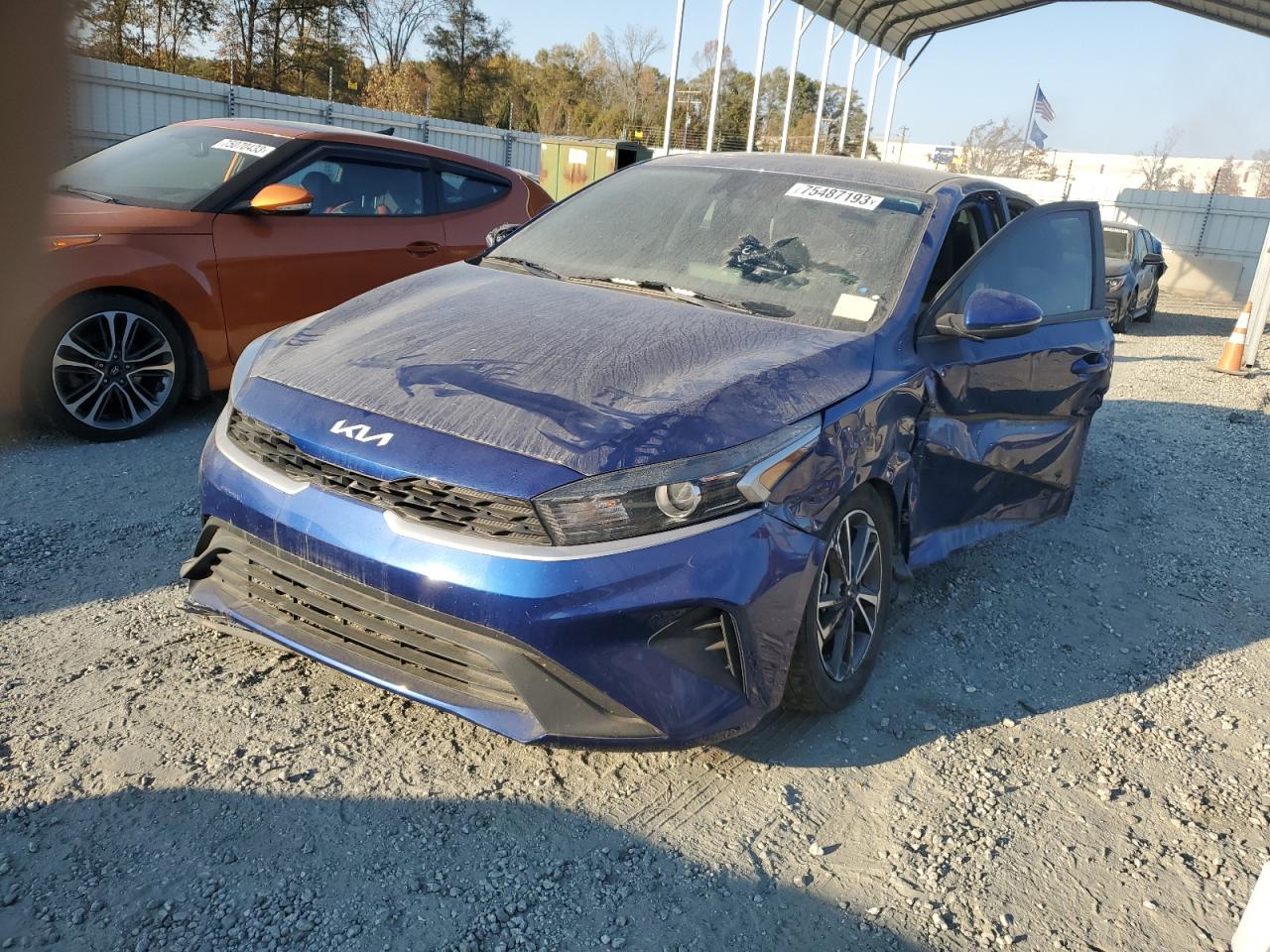 2022 KIA FORTE FE VIN:3KPF24ADXNE467891