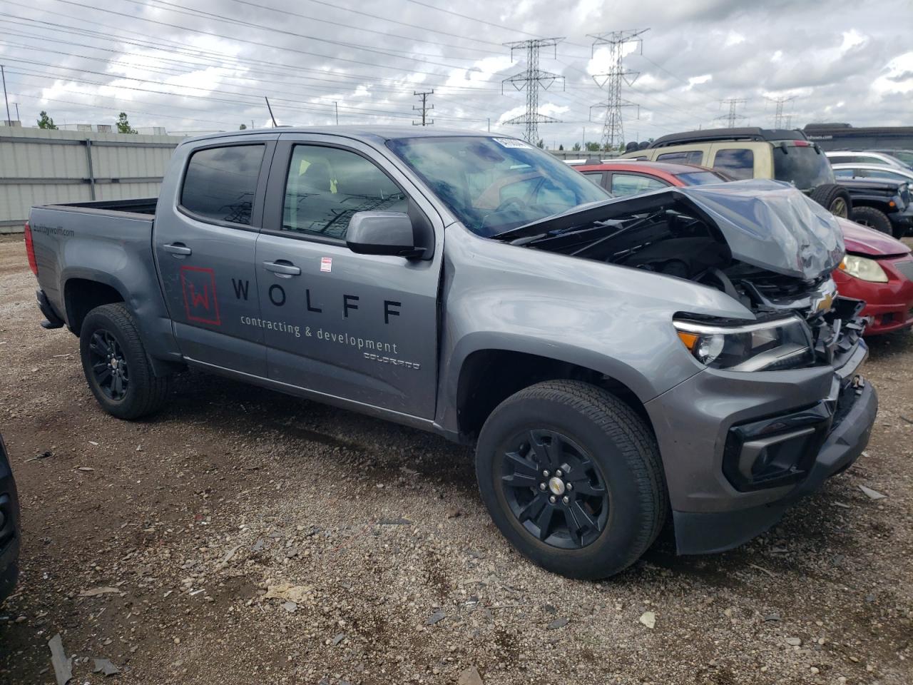 2022 CHEVROLET COLORADO LT VIN:1GCGTCEN8N1117855