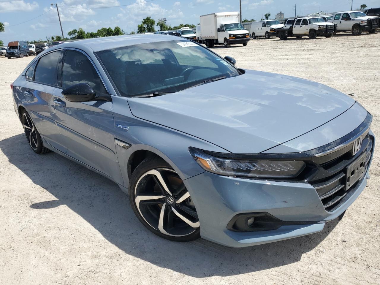 2022 HONDA ACCORD HYBRID SPORT VIN:1HGCV3F28NA033260