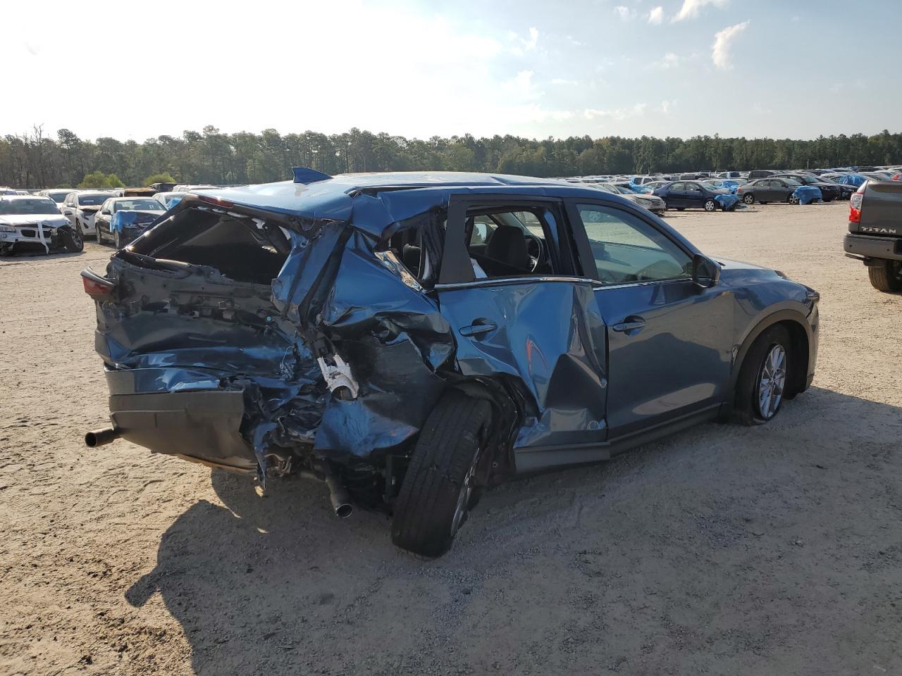 2022 MAZDA CX-5 SELECT VIN:JM3KFBBM0N1528875