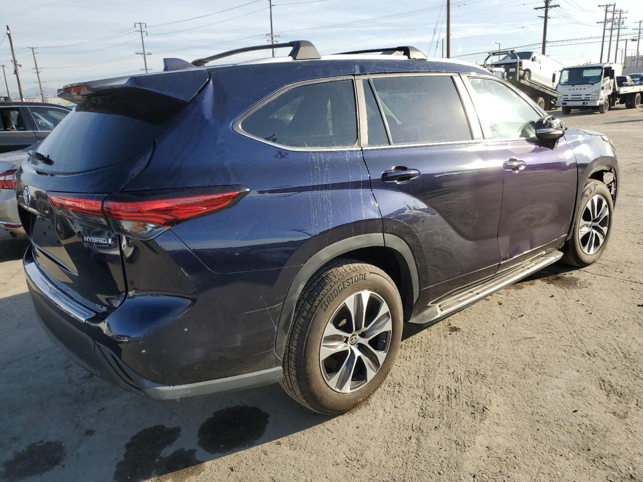 2023 TOYOTA HIGHLANDER HYBRID XLE VIN:5TDKARAH7PS521027