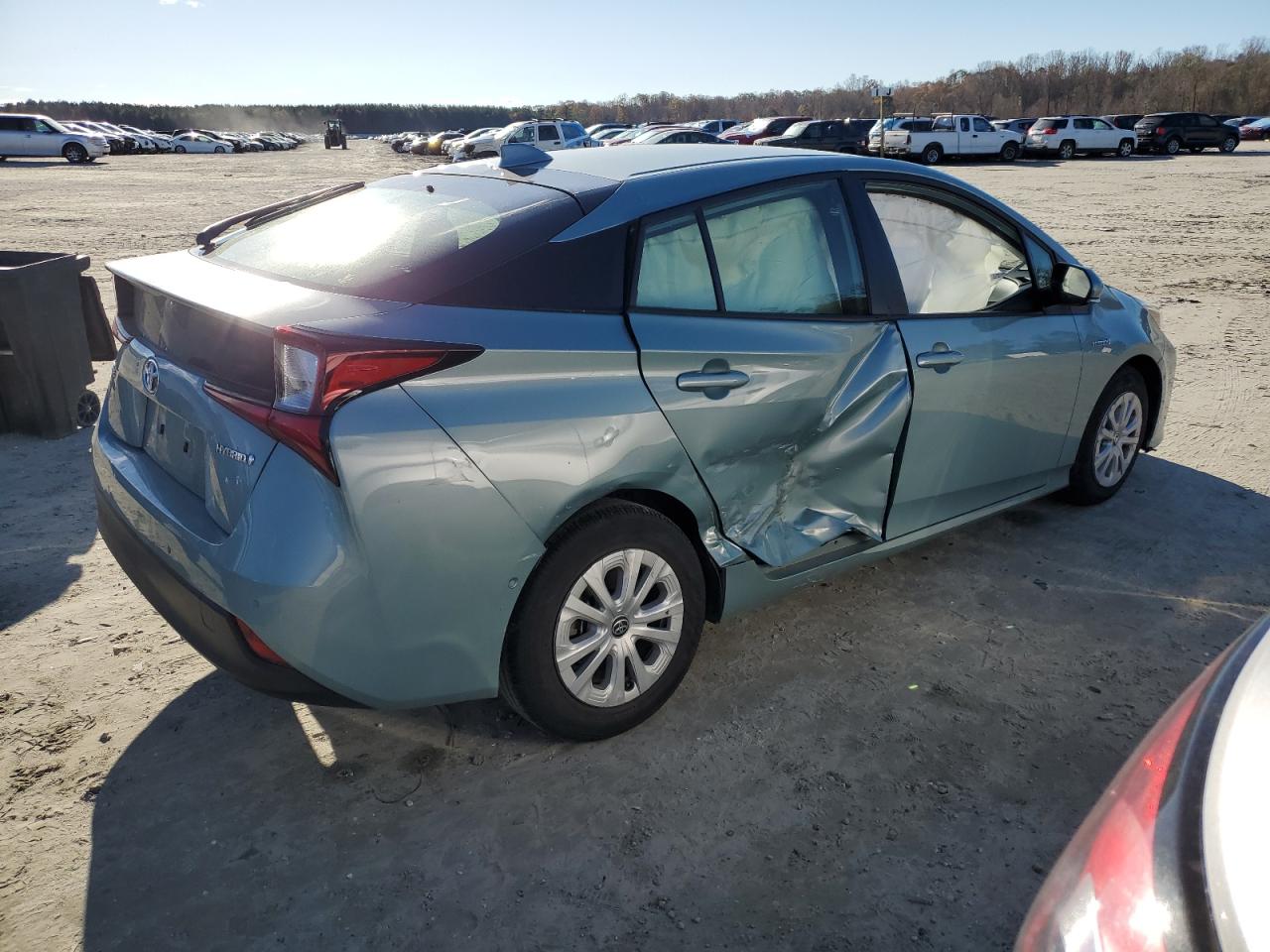 2022 TOYOTA PRIUS NIGHT SHADE VIN:JTDKAMFU8N3180843