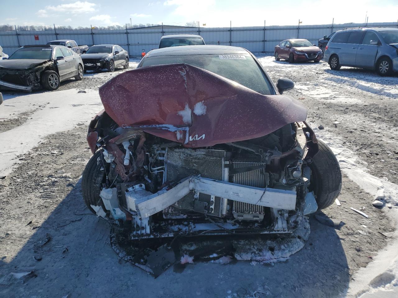 2022 KIA K5 GT VIN:5XXG44J83NG137762