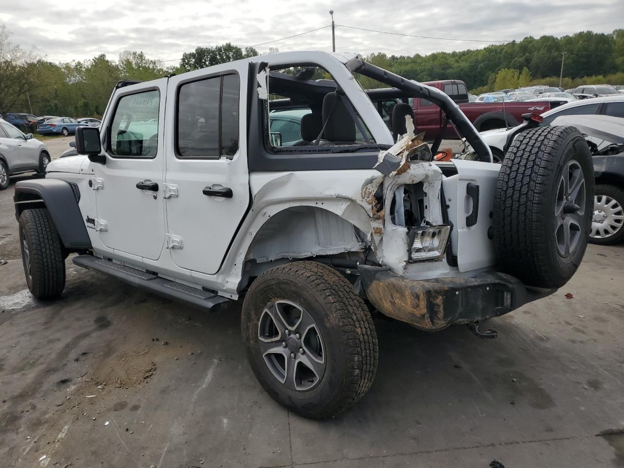 2023 JEEP WRANGLER SPORT VIN:1C4HJXDG2PW654828