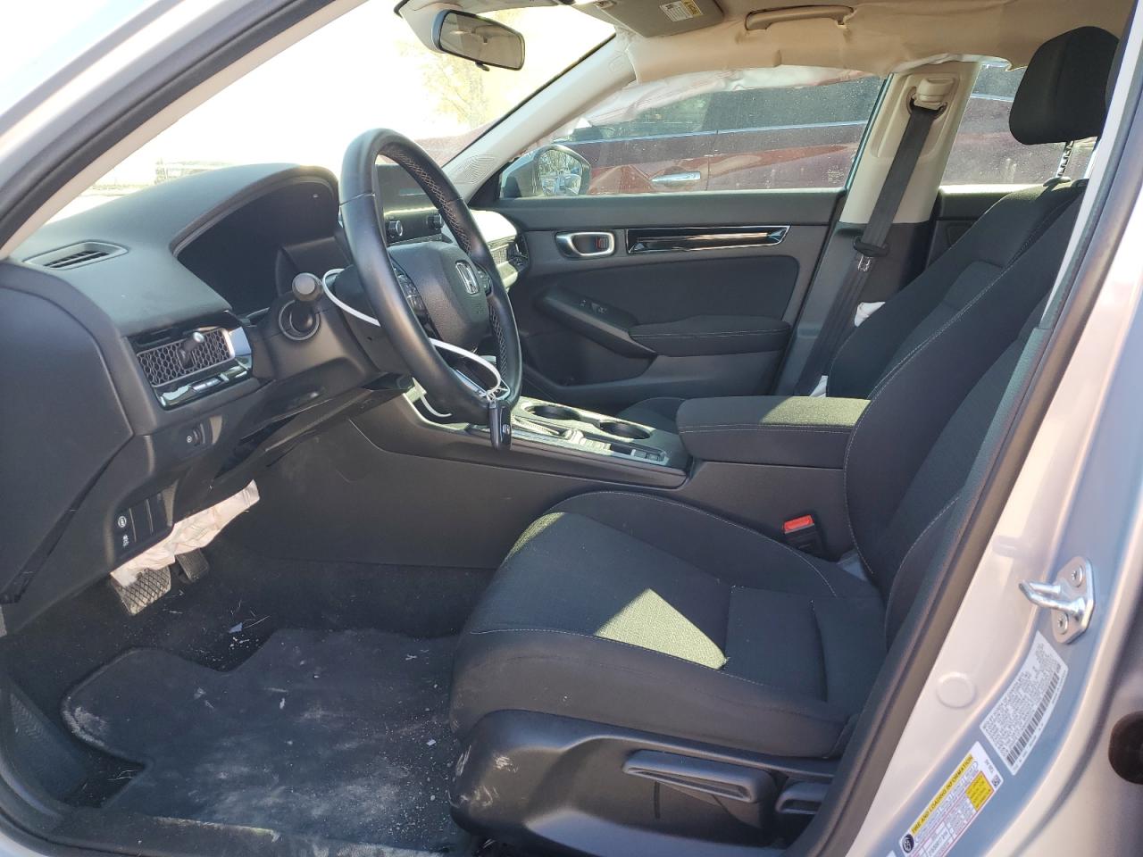 2022 HONDA CIVIC EX VIN:2HGFE1F7XNH320274