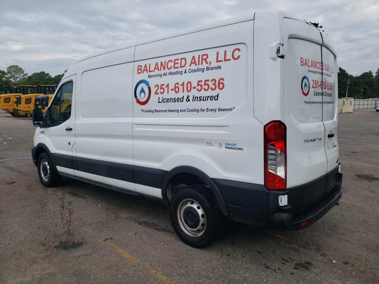 2023 FORD TRANSIT T-250 VIN:1FTBR1C87PKA75623