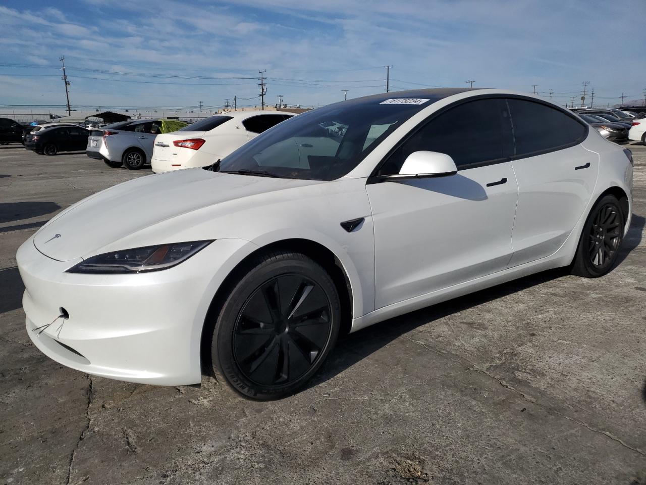2024 TESLA MODEL 3  VIN:5YJ3E1EA4RF784896