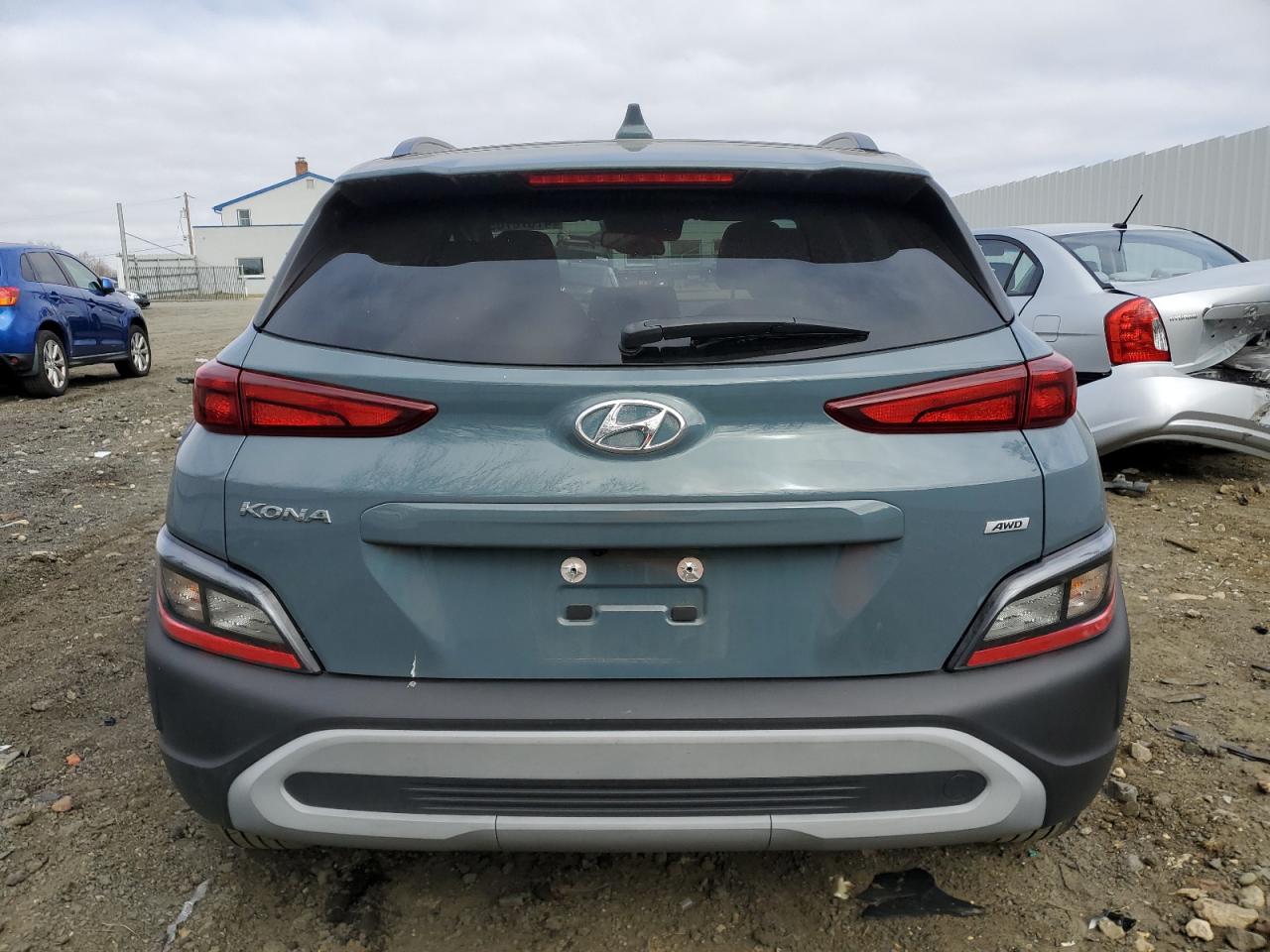 2022 HYUNDAI KONA SEL VIN:KM8K3CAB7NU900293