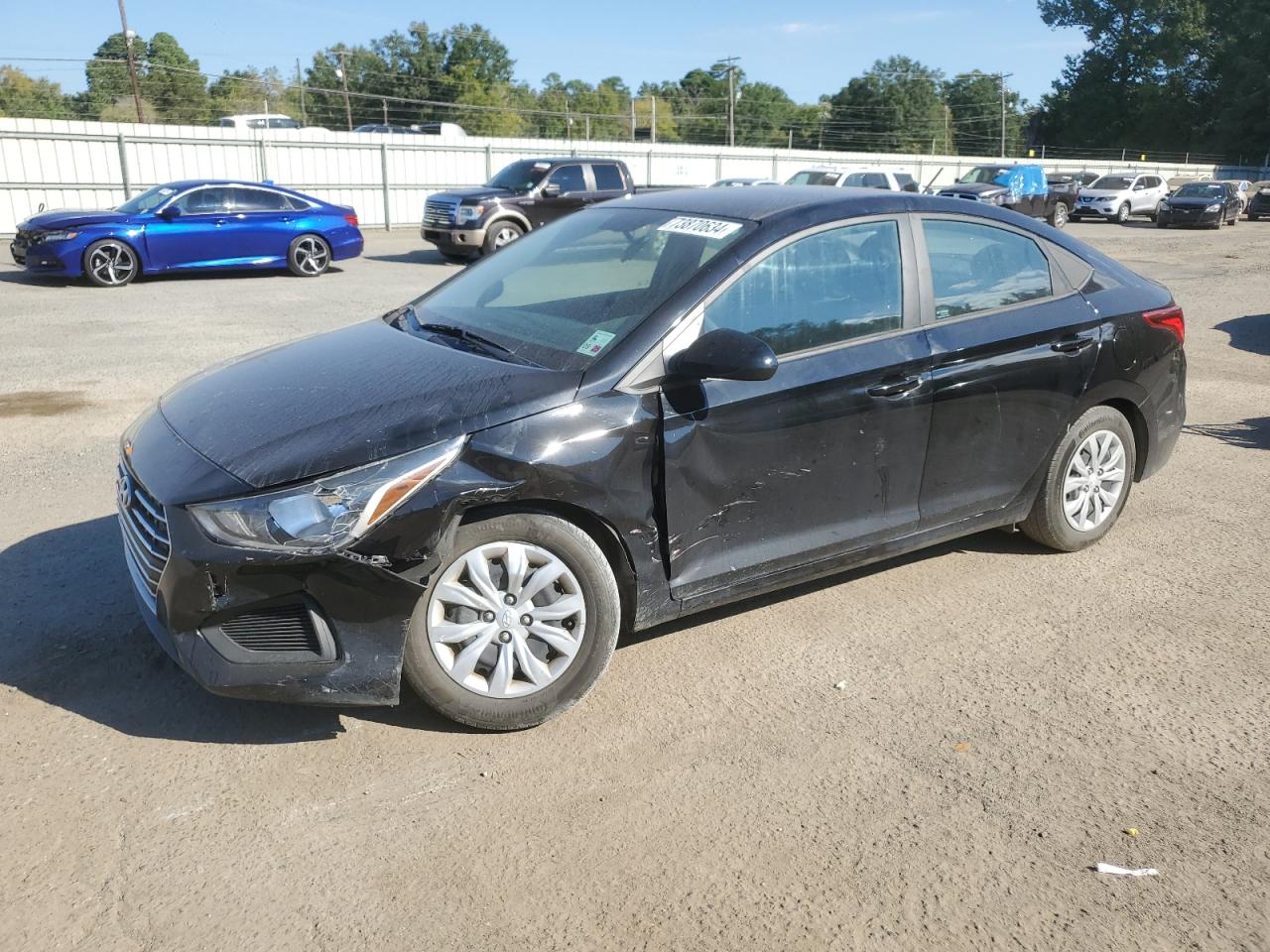 2022 HYUNDAI ACCENT SE VIN:3KPC24A64NE161080
