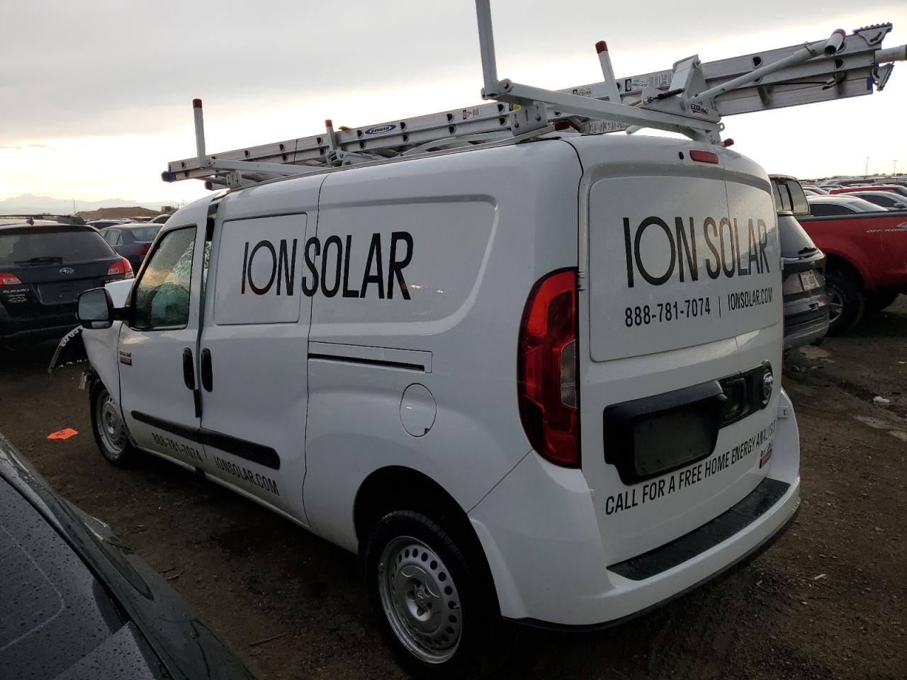 2022 RAM PROMASTER CITY TRADESMAN VIN:ZFBHRFAB5N6X65997