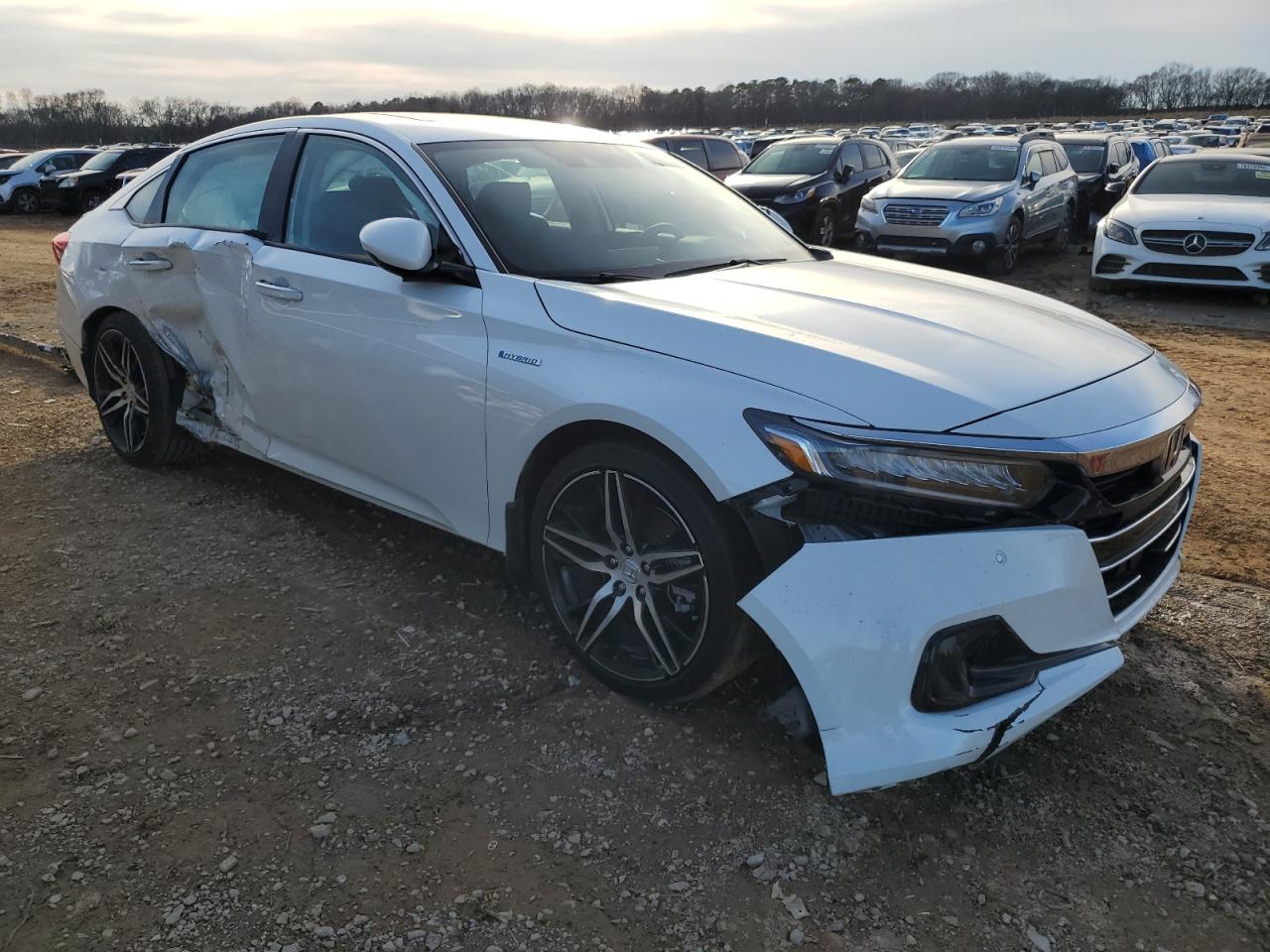 2022 HONDA ACCORD TOURING HYBRID VIN:1HGCV3F98NA013667
