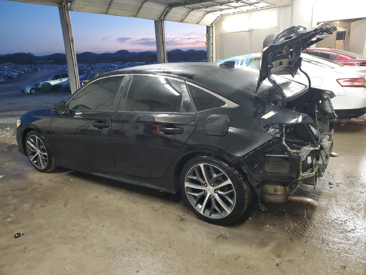 2022 HONDA CIVIC TOURING VIN:2HGFE1F96NH317163