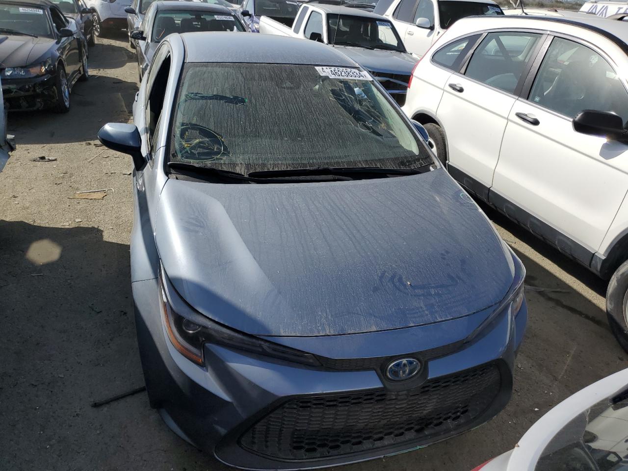 2022 TOYOTA COROLLA LE VIN:JTDEAMDE1NJ048835