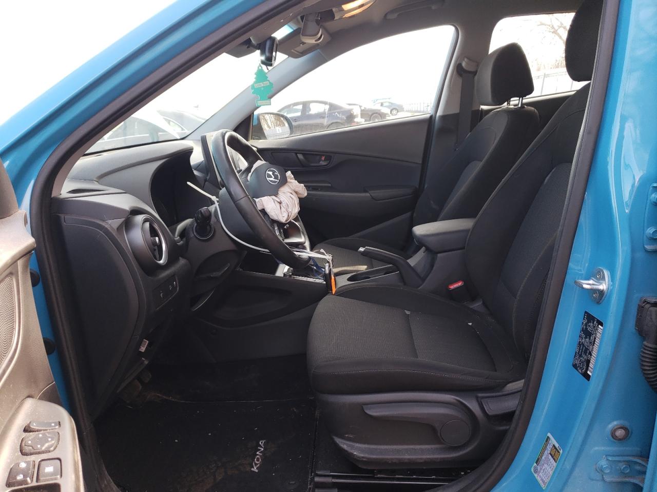 2022 HYUNDAI KONA SEL VIN:KM8K22AB6NU810548