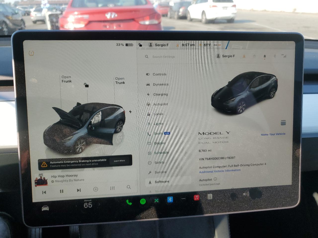 2024 TESLA MODEL Y  VIN:7SAYGDEE1RF079397