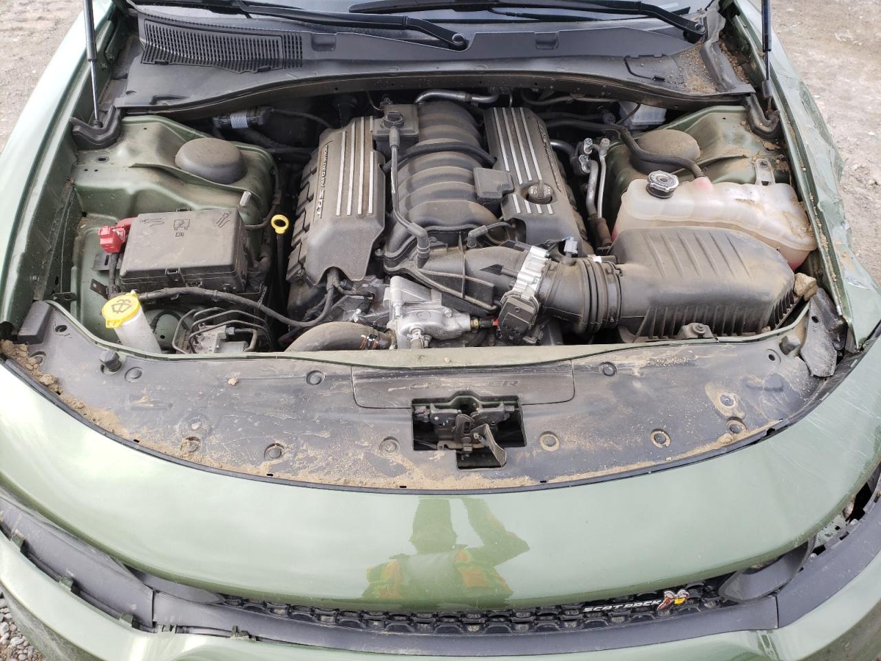 2022 DODGE CHARGER SCAT PACK VIN:2C3CDXGJ0NH224661