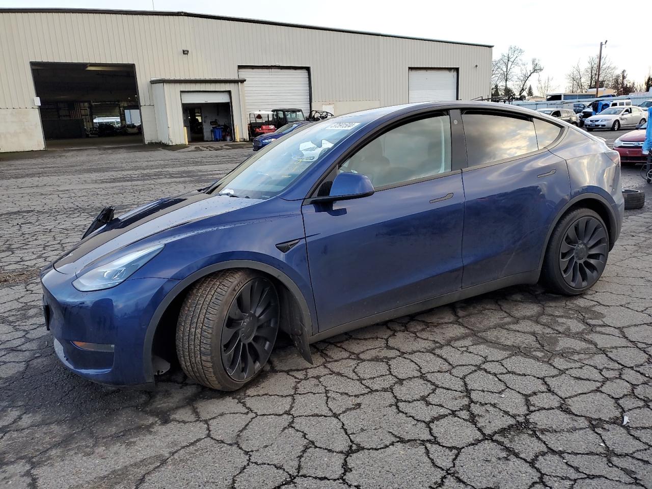 2022 TESLA MODEL Y  VIN:7SAYGDEF9NF400038