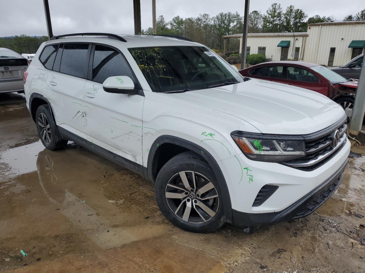 2022 VOLKSWAGEN ATLAS SE VIN:1V2DP2CA4NC530067