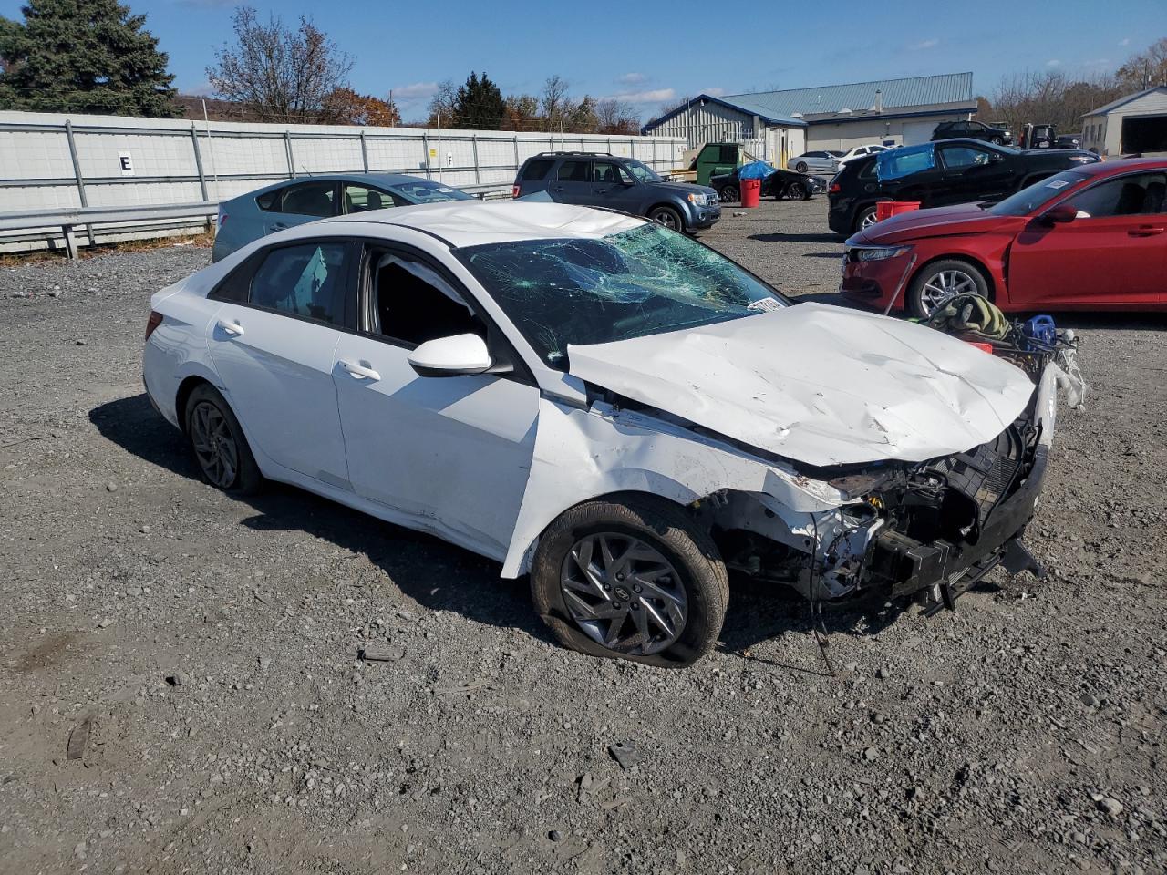 2024 HYUNDAI ELANTRA BLUE VIN:KMHLM4DJ6RU094348