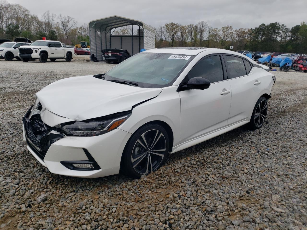 2022 NISSAN SENTRA SR VIN:3N1AB8DV8NY305135