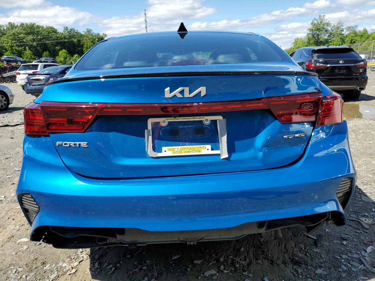 2022 KIA FORTE GT LINE VIN:3KPF54AD3NE485348