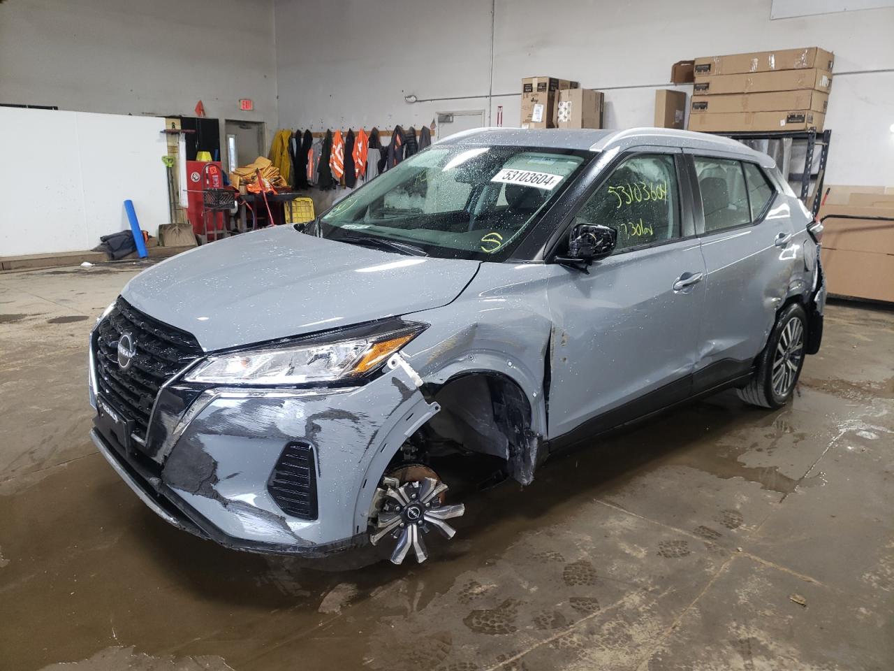 2022 NISSAN KICKS SV VIN:3N1CP5CV7NL520531