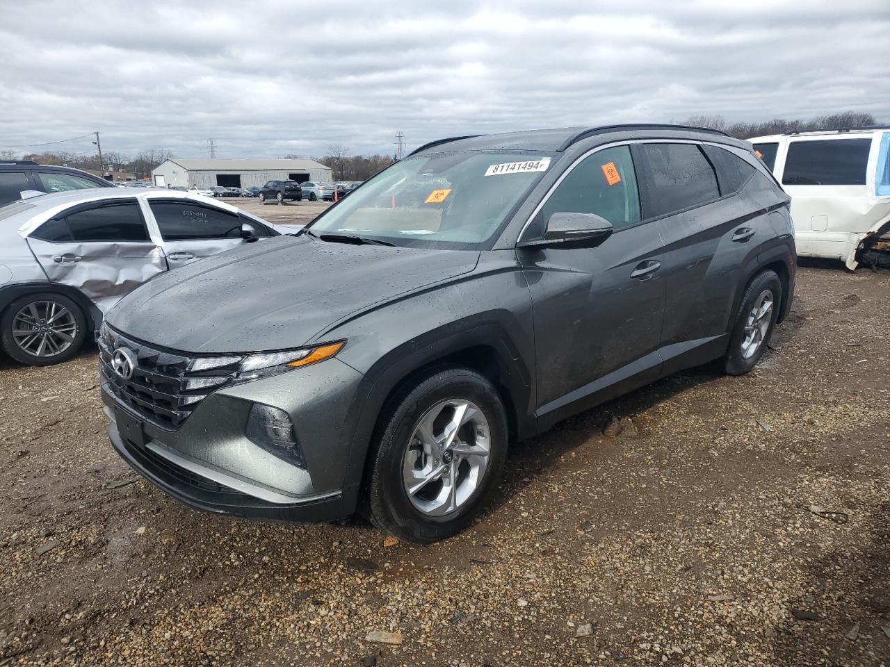 2022 HYUNDAI TUCSON SEL VIN:5NMJB3AE7NH114806