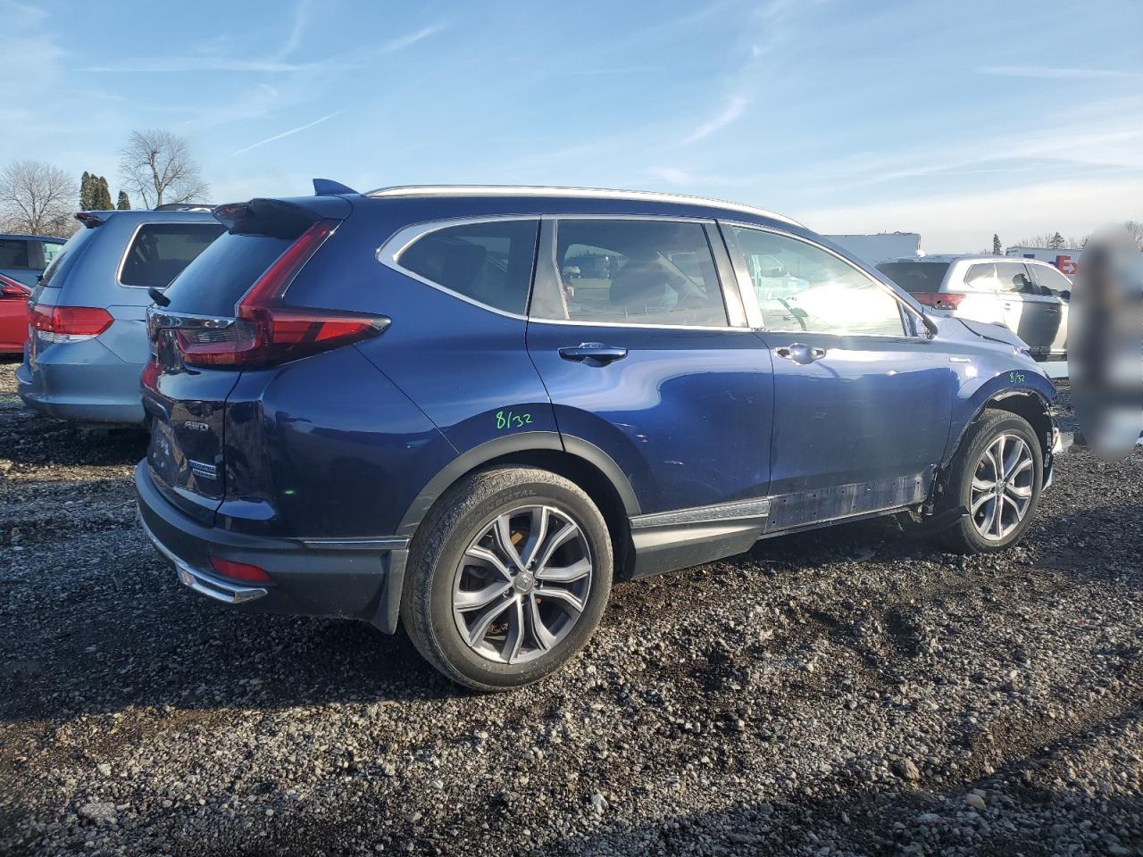 2022 HONDA CR-V TOURING VIN:5J6RT6H97NL030648