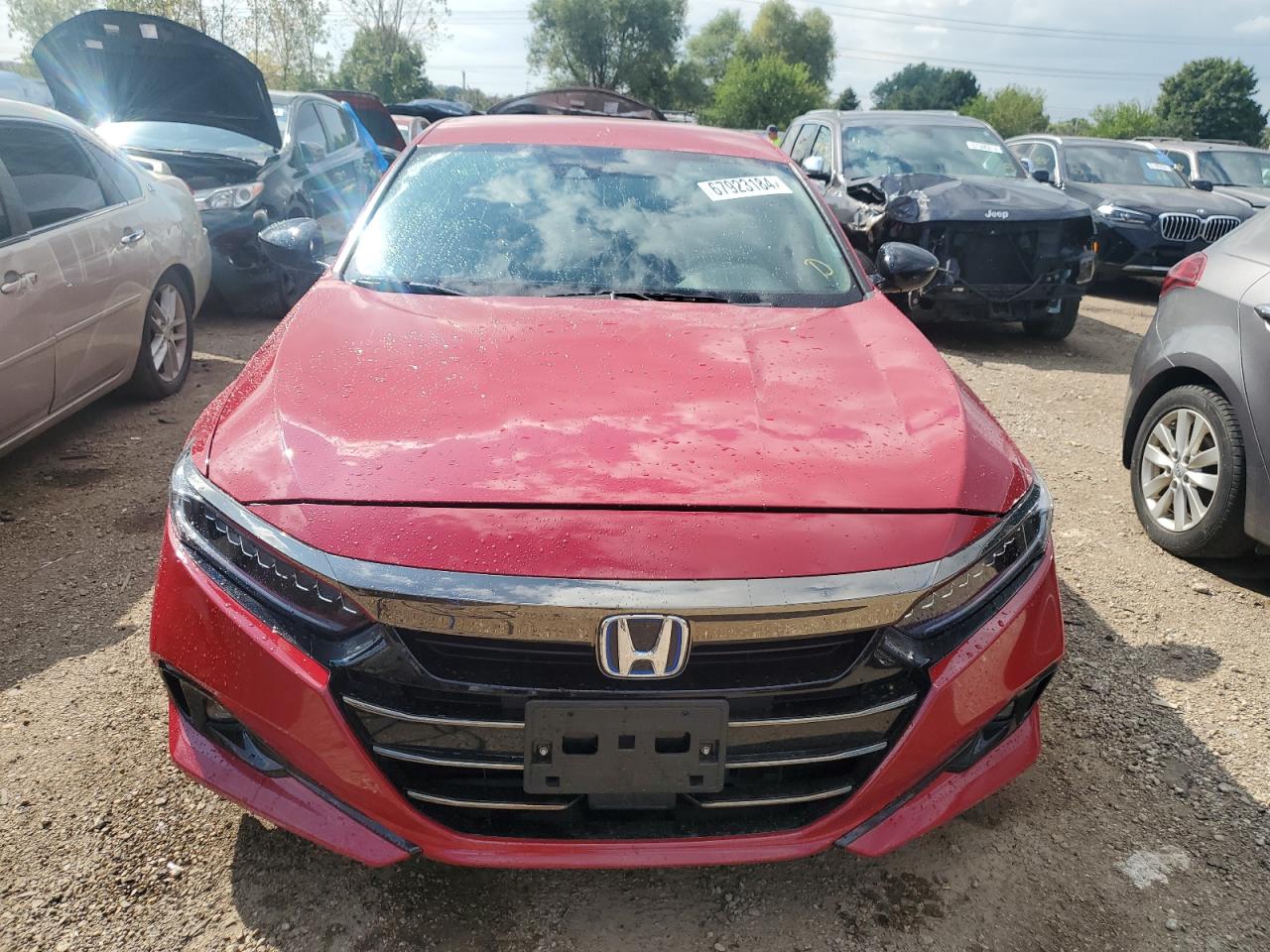 2022 HONDA ACCORD HYBRID SPORT VIN:1HGCV3F23NA022697