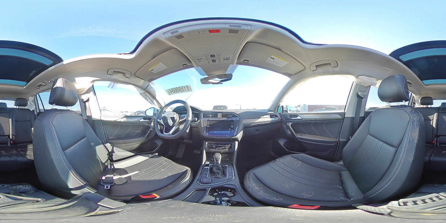 2022 VOLKSWAGEN TIGUAN SE VIN:3VV2B7AX0NM138831