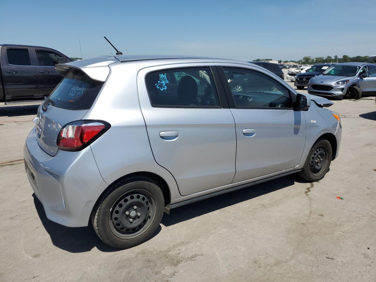 2022 MITSUBISHI MIRAGE ES VIN:ML32AUHJ9NH008023