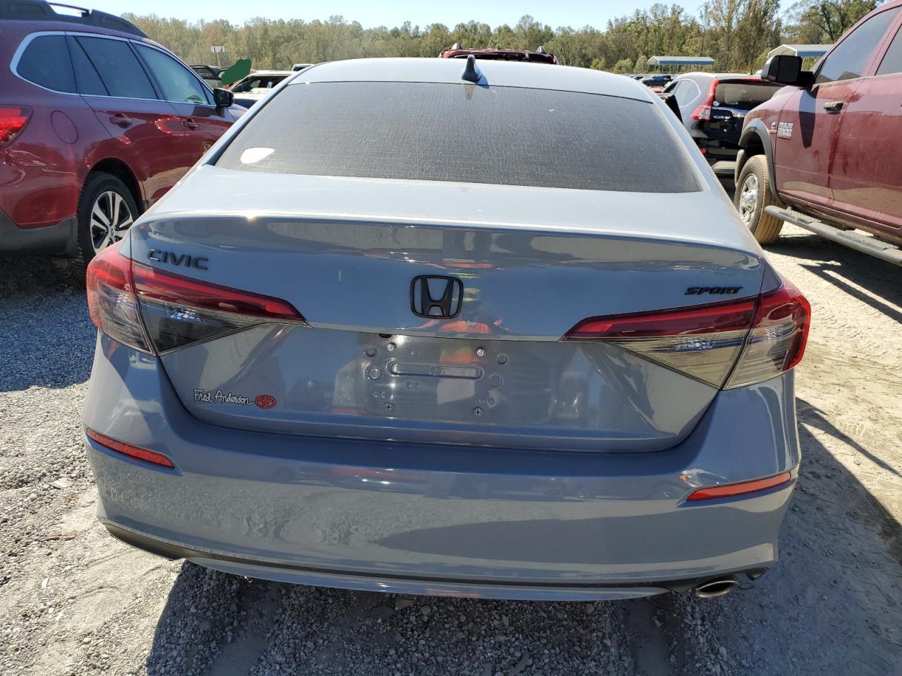 2022 HONDA CIVIC SPORT VIN:2HGFE2F51NH593611