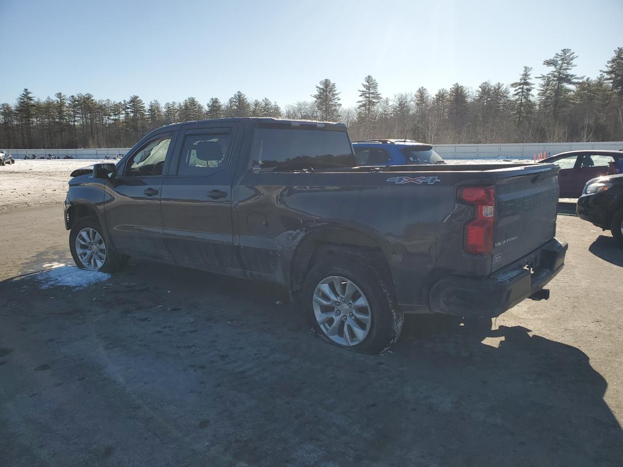 2022 CHEVROLET SILVERADO K1500 CUSTOM VIN:3GCPDBEK8NG605640