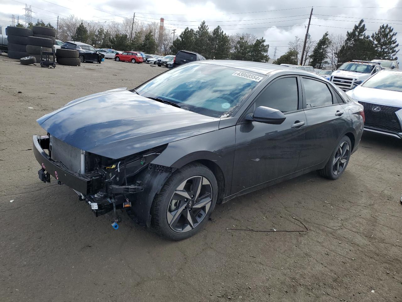 2023 HYUNDAI ELANTRA SEL VIN:5NPLS4AG3PH118566