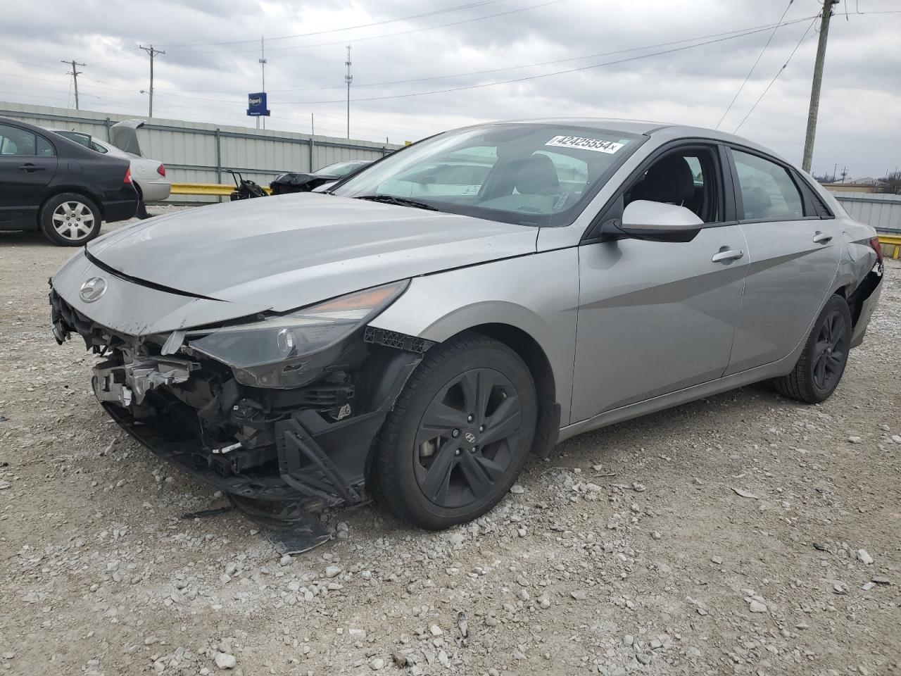 2022 HYUNDAI ELANTRA SEL VIN:5NPLM4AG1NH085252