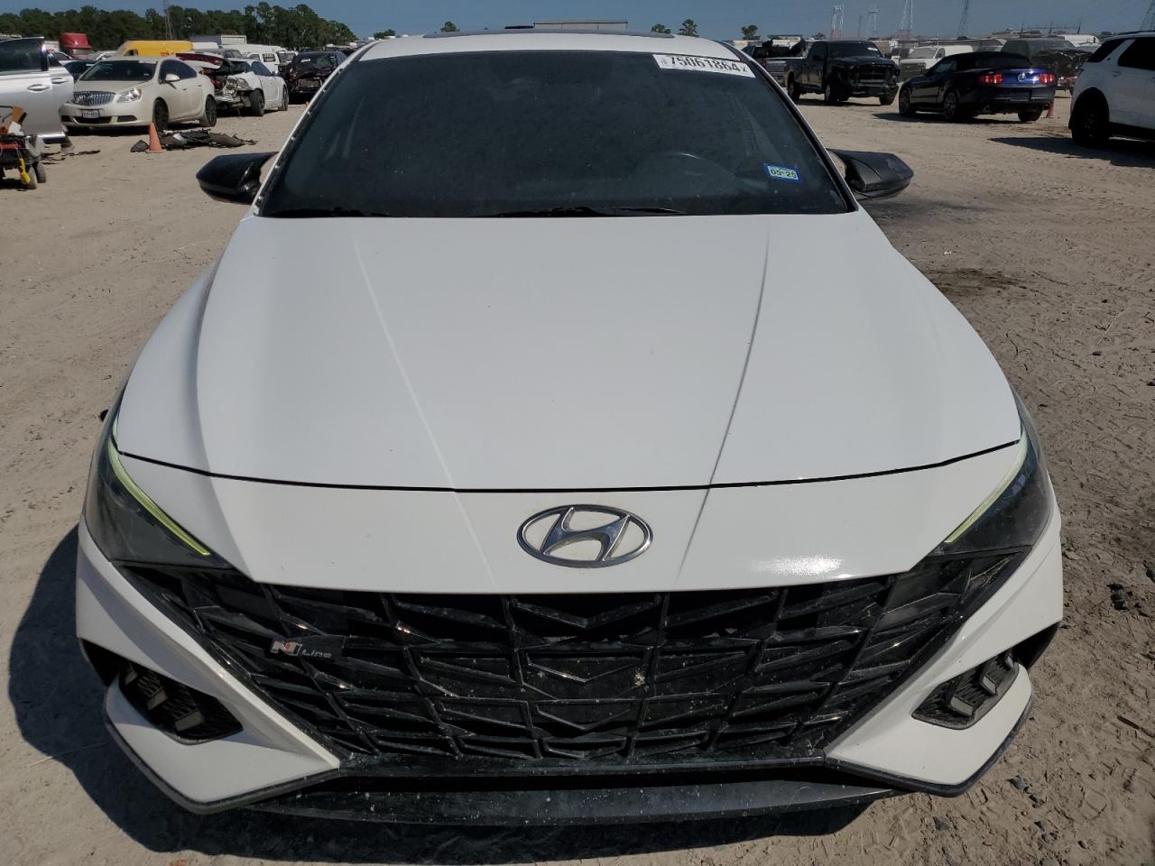 2022 HYUNDAI ELANTRA N LINE VIN:KMHLR4AF0NU267728