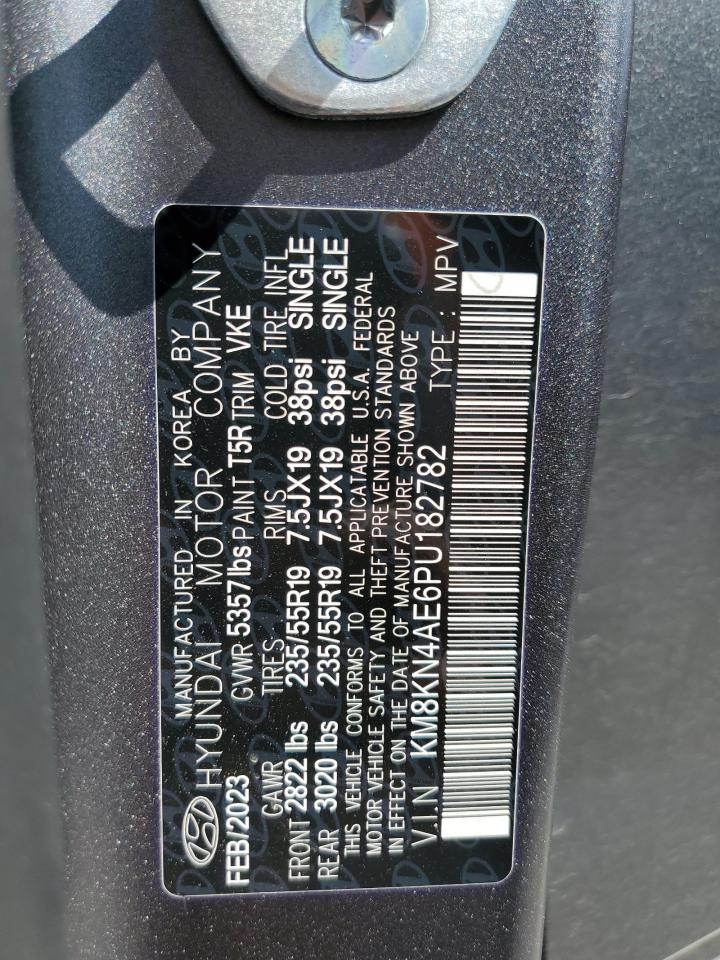 2023 HYUNDAI IONIQ 5 SEL VIN:KM8KN4AE6PU182782