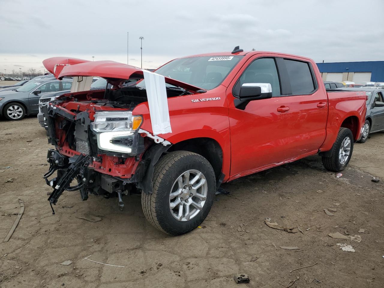 2023 CHEVROLET SILVERADO K1500 LT-L VIN:3GCPDKEK0PG230670