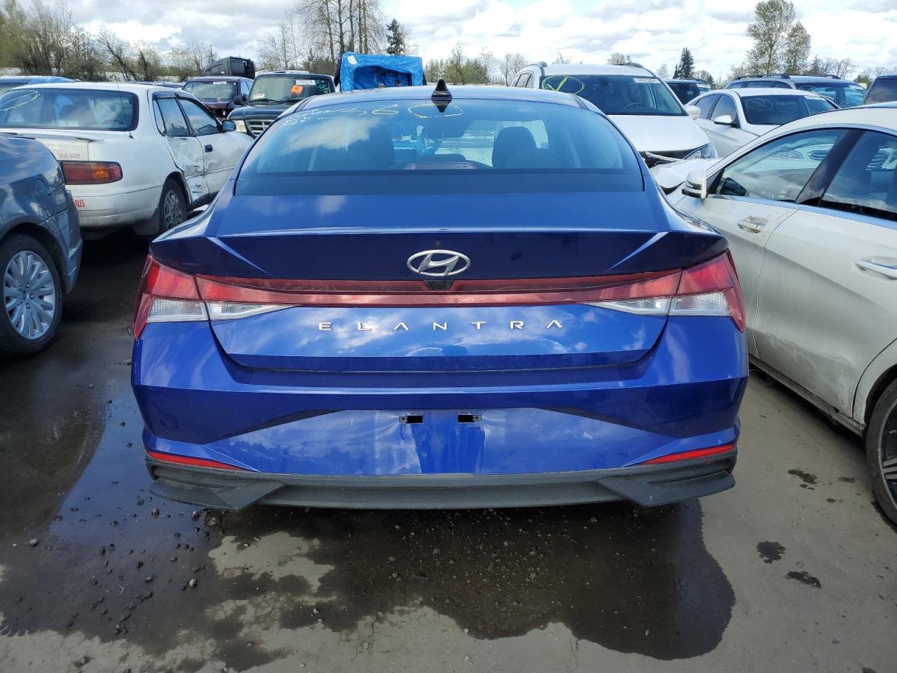 2022 HYUNDAI ELANTRA SEL VIN:5NPLS4AG4NH053109
