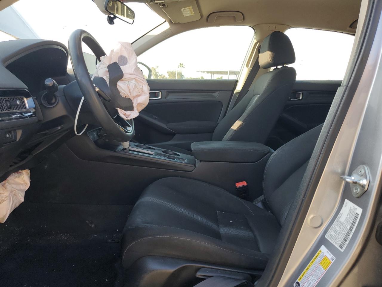 2022 HONDA CIVIC LX VIN:19XFL2H57NE013811