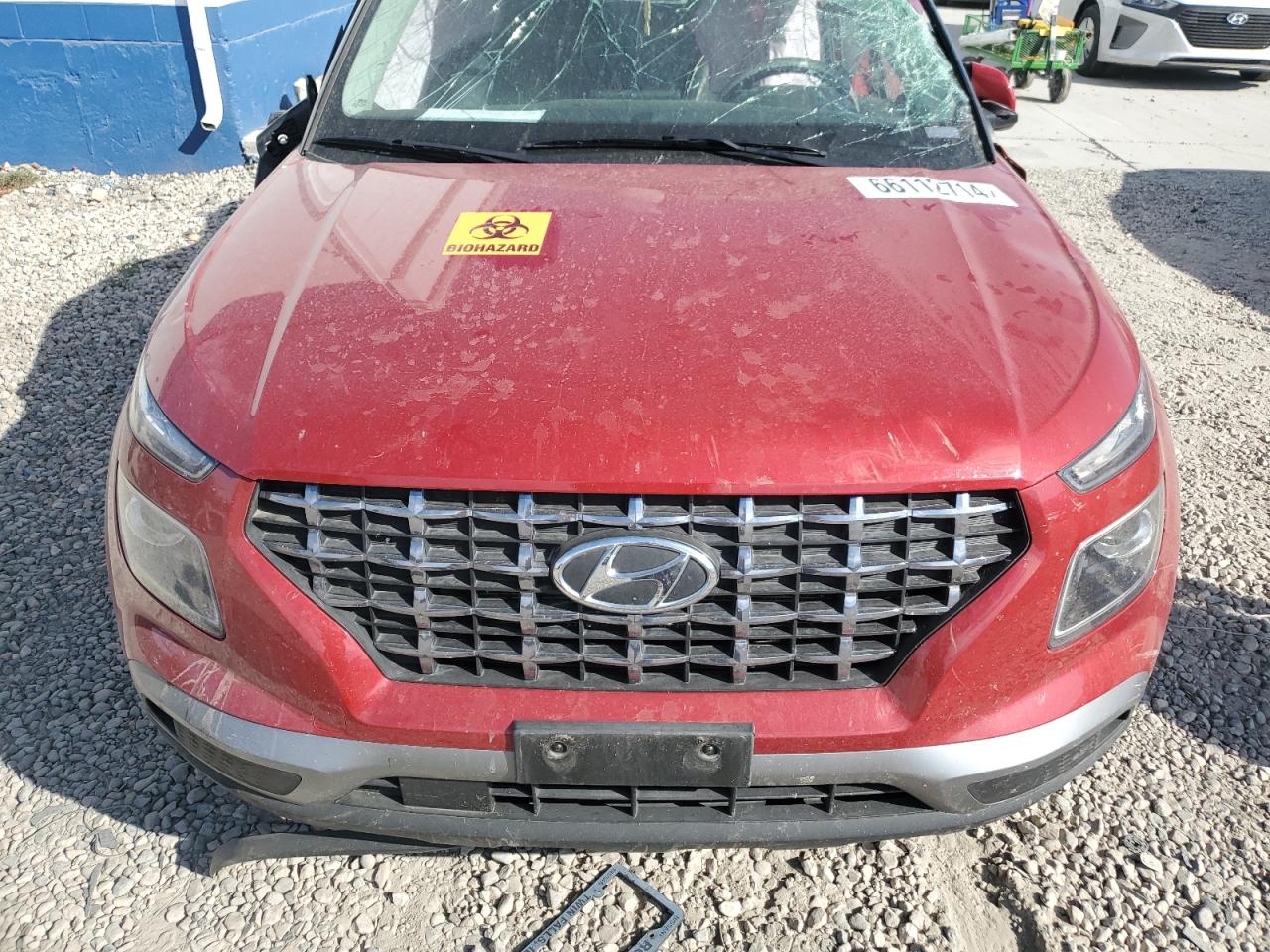 2022 HYUNDAI VENUE SEL VIN:KMHRC8A37NU202187