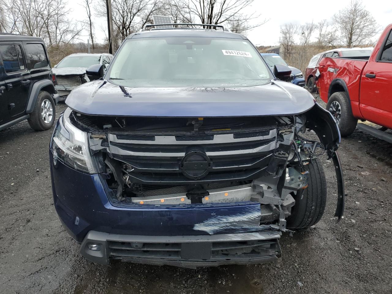 2022 NISSAN PATHFINDER PLATINUM VIN:5N1DR3DK9NC227483