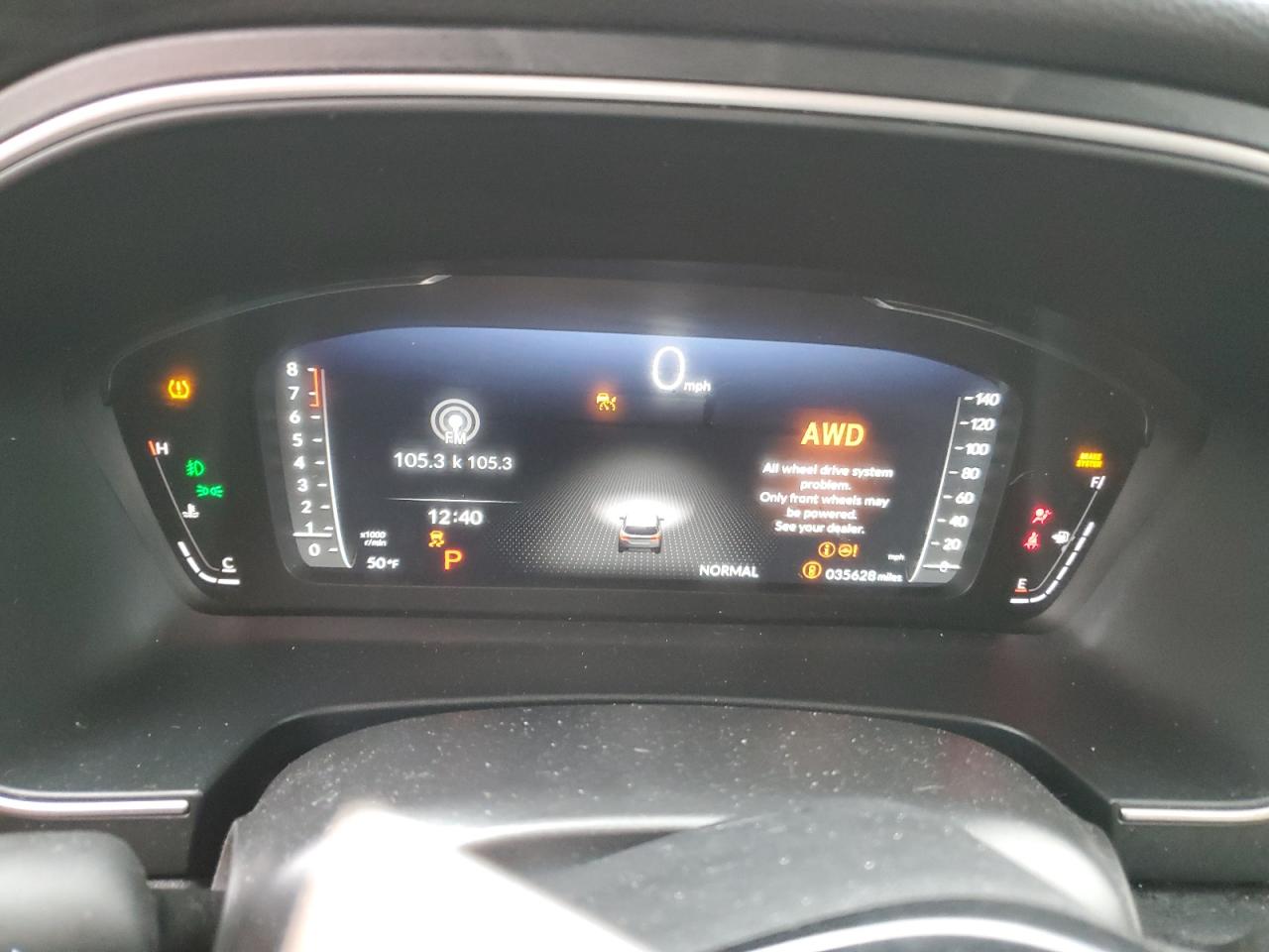 2023 HONDA PILOT ELITE VIN:5FNYG1H82PB042003