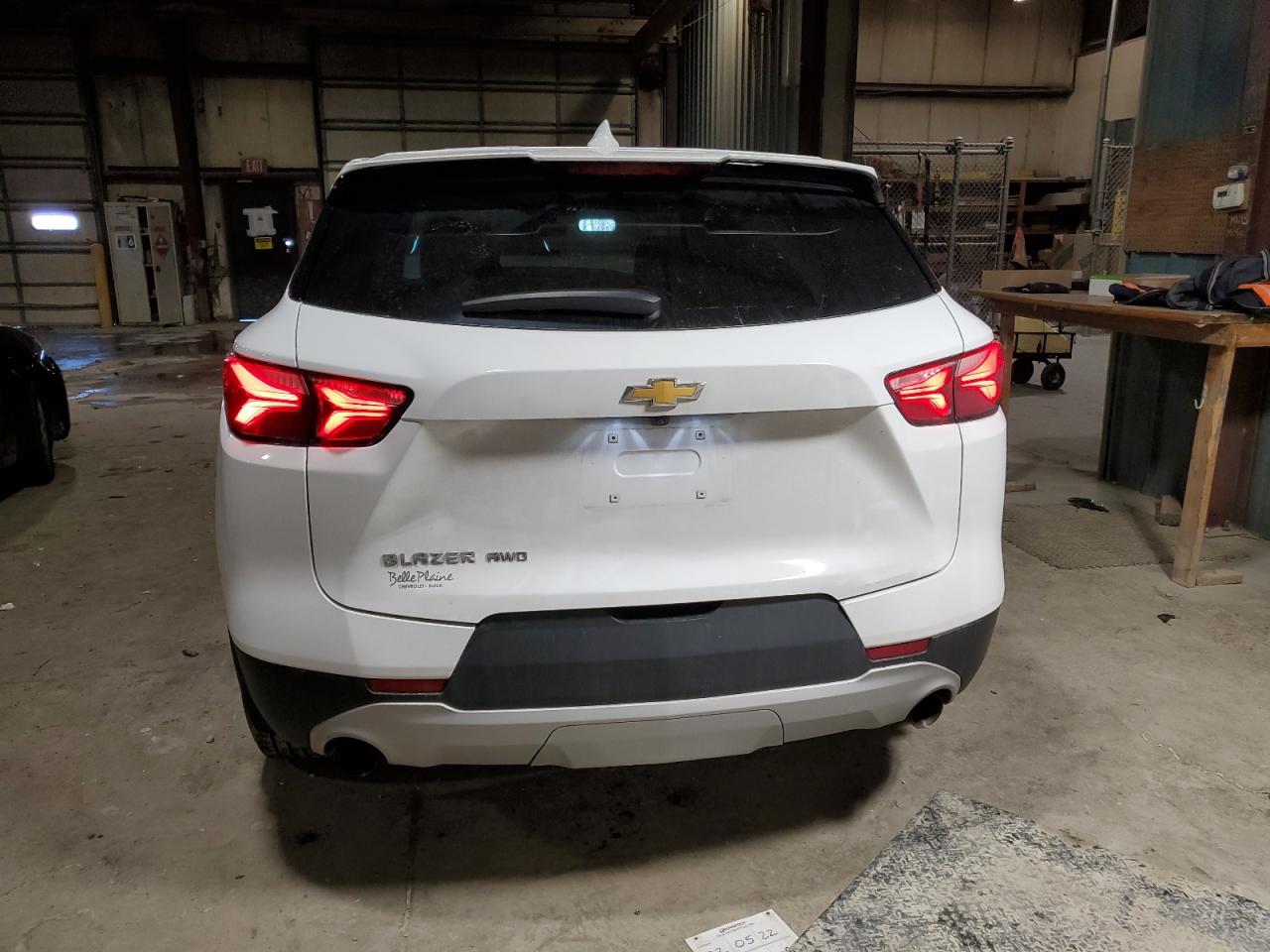 2022 CHEVROLET BLAZER 2LT VIN:3GNKBHR43NS128568