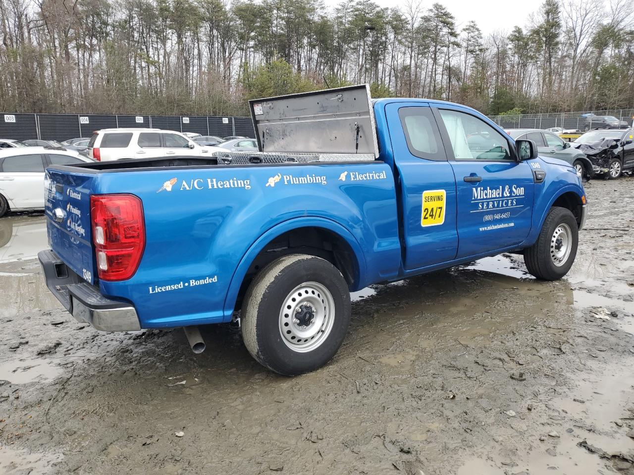 2022 FORD RANGER XL VIN:1FTER1EH9NLD25154